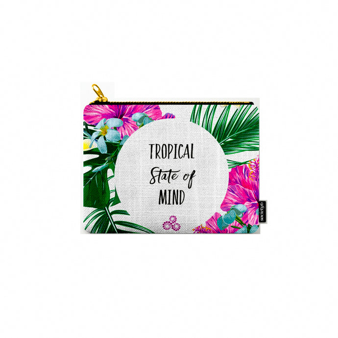 The Tropical State of Mind Pouch 🌺
