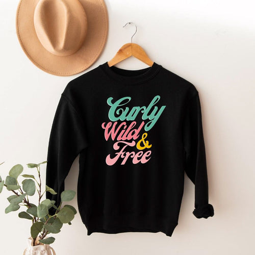 Curly Wild Free - Sweatshirt