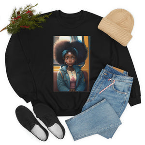 Cute Afro subway - Sweatshirt
