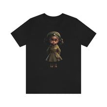 Curly girl army - Unisex black Tshirt