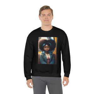 Cute Afro subway - Sweatshirt