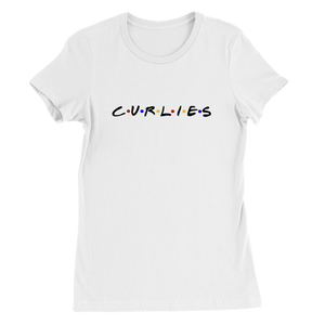 CURLIES - Premium Womens Crewneck T-shirt