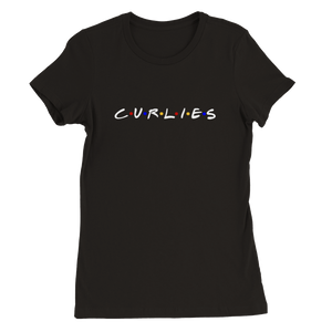 CURLIES - Premium Womens Crewneck T-shirt