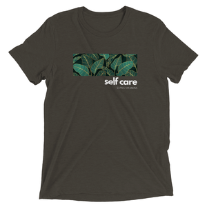 SELF CARE - Triblend Unisex Crewneck T-shirt