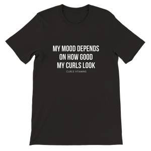 CURLS MOOD - Premium Unisex Crewneck T-shirt