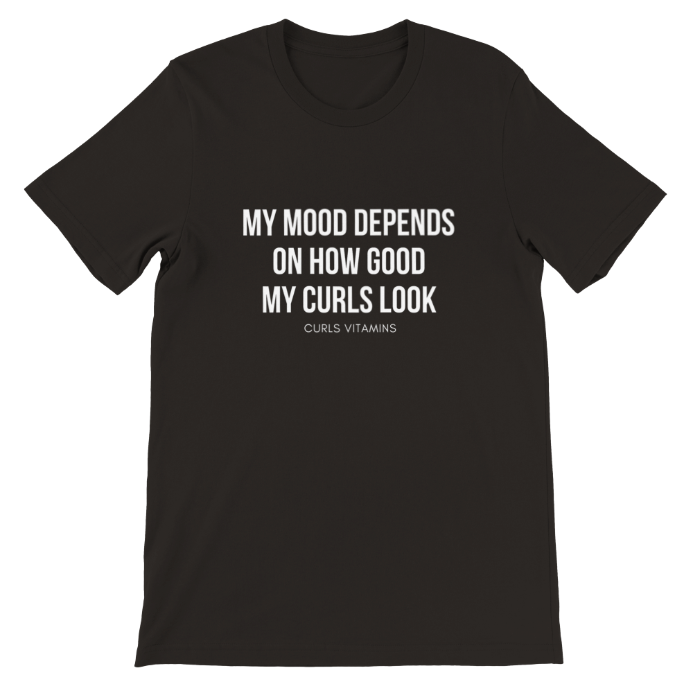 CURLS MOOD - Premium Unisex Crewneck T-shirt